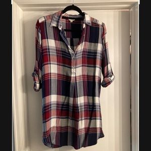 Max Studio Womens Flannel Dress